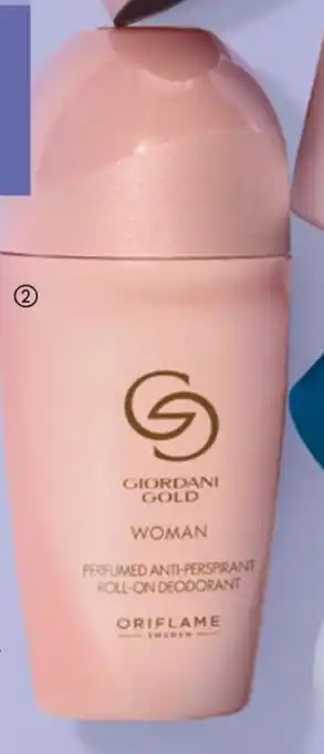 Oriflame Giordani Gold Woman Perfumed Anti-perspirant Roll-On Deodorant tilbud