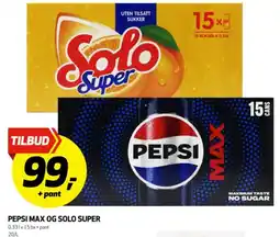 Bunnpris Pepsi Max Og Solo Super tilbud