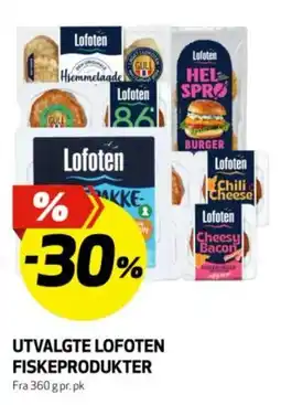 Bunnpris Lofoten Fiskeprodukter tilbud