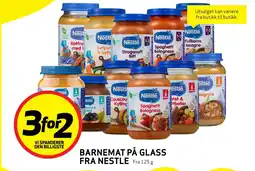 Bunnpris Barnemat på glass fra Nestle tilbud