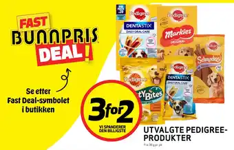 Bunnpris Utvalgte pedigree-produkter tilbud