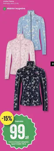 Sport Outlet Louise Fleece Damska tilbud