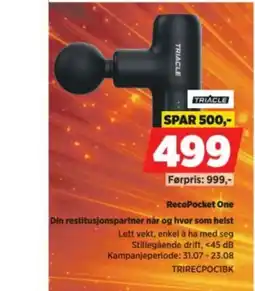 POWER Triacle Recopocket One tilbud