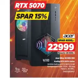 POWER Acer Nitro 30 N30-100 tilbud