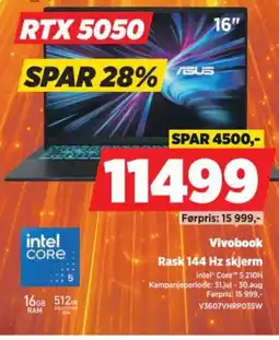 POWER Asus Vivobook tilbud
