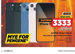 POWER RePOWER iPhone 13 128 GB tilbud