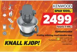 POWER Kenwood kjøkkenmaskin tilbud