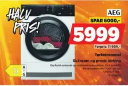 POWER AEG Tørketrommel tilbud