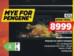 POWER AEG integrert stekeovn tilbud