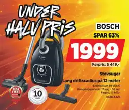 POWER Bosch Støvsuger tilbud