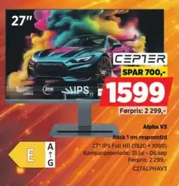 POWER Cepter Alpha V3 tilbud