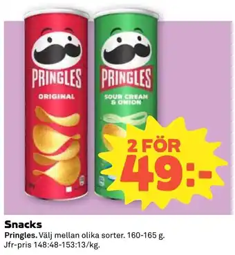 Pringles Snacks