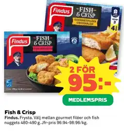 Stora Coop Findus Fish & Crisp tilbud