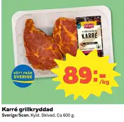 Stora Coop Scan Karré grillkryddad tilbud
