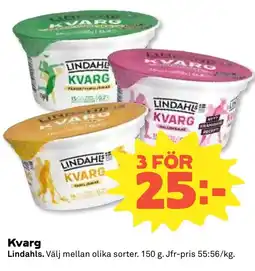 Stora Coop Lindahls Kvarg tilbud