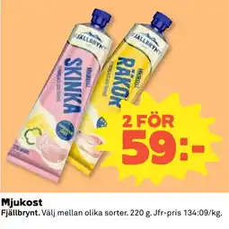 Stora Coop Fjällbrynt Mjukost tilbud