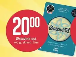 CC Mat Tine Østavind ost tilbud