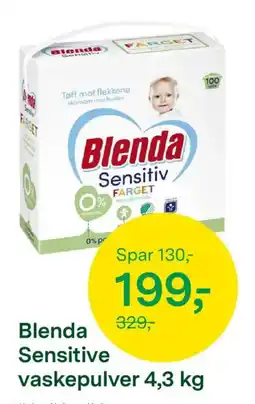 Felleskjøpet Blenda Sensitive vaskepulver tilbud
