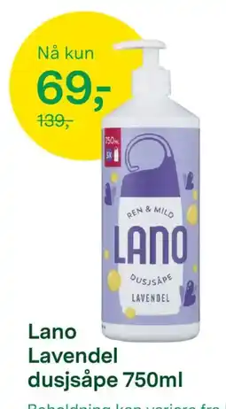 Felleskjøpet Lano Lavendel dusjsåpe tilbud