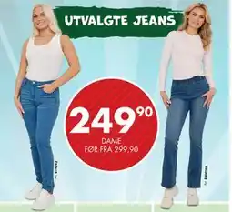 Sparkjøp UTVALGTE JEANS tilbud