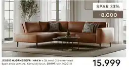 Skeidar JESSIE HJØRNESOFA tilbud