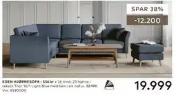 Skeidar EDEN HJØRNESOFA tilbud
