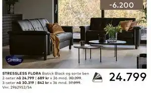 Skeidar STRESSLESS FLORA tilbud