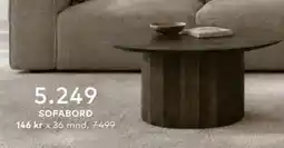 Skeidar SOFABORD tilbud