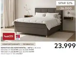 Skeidar SENSITIVE 400 KONTINENTAL tilbud