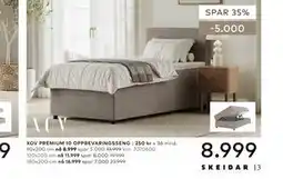 Skeidar XOV PREMIUM 10 OPPBEVARINGSSENG tilbud