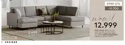 Skeidar OSLO U-SOFA tilbud
