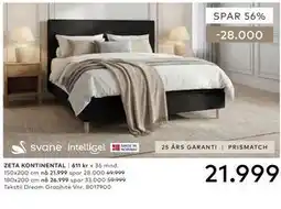 Skeidar ZETA KONTINENTAL tilbud