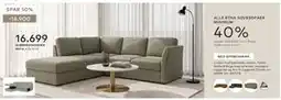 Skeidar HJØRNESOVESOFA tilbud