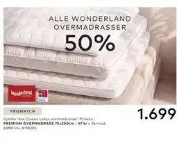 Skeidar PREMIUM OVERMADRASS 75x200cm tilbud