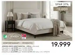 Skeidar JENSEN ONYX KONTINENTAL tilbud