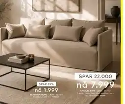 Skeidar CHARLES SOFA tilbud