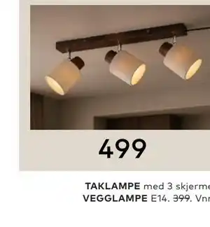 Skeidar Franklin TAKLAMPE tilbud