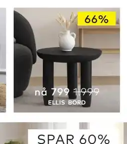 Skeidar ELLIS BORD tilbud