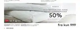 Skeidar ALLE WONDERLAND, SVANE OG XOV OVERMADRASSER tilbud