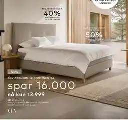 Skeidar XOV PREMIUM 10 KONTINENTAL tilbud