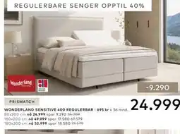 Skeidar WONDERLAND SENSITIVE 400 REGULERBAR tilbud