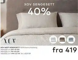 Skeidar XOV NEST SENGESETT tilbud
