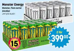 Eurocash Monster Energy Monster tilbud