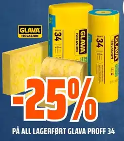 Coop Obs Glava isolasjon tilbud