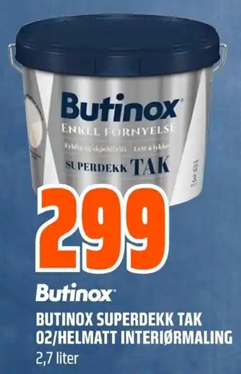 Butinox superdekk tak