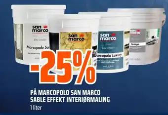 Marcopolo San Marco Sable Effekt Interiørmaling