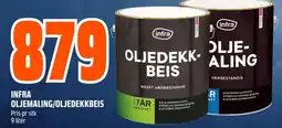 Coop Obs Infra oljemaling/olje dekkbeis tilbud