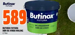Coop Obs Butinox Futura dør og vindu maling tilbud