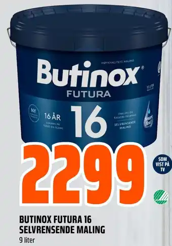 Butinox futura 16 selvrensende maling