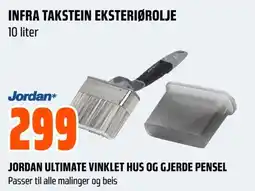 Coop Obs Jordan Ultimate Vinklet Hus Og Gjerde Pensel tilbud